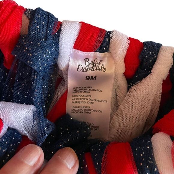 ❤️ Baby Essentials 4th of July Tutu Size 9 Months - Picture 4 of 5